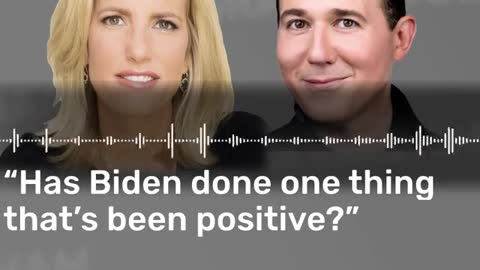Has Biden done one thing that’s been positive?