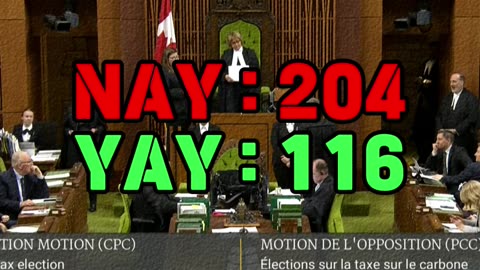 Carbon Tax Election Motion Defeated