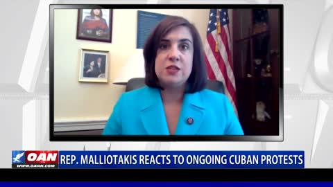 Rep. Malliotakis reacts to ongoing Cuban protests