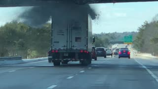 Truck Driver Miscalculates Vehicle Height, Pays The Price