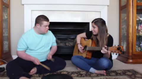 Something in The Water- Carrie Underwood (Cover: Duet with my brother who has Down Syndrome)