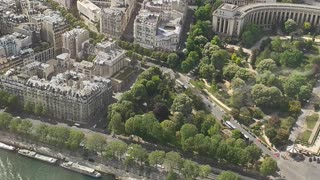 View from the top of Eiffel Tower, Paris