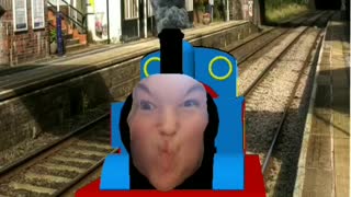 Human Thomas the train