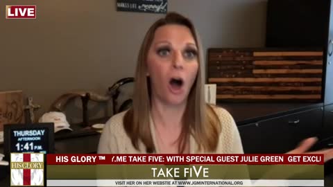 Take FiVe w/ special guest Julie Green March 24, 2022
