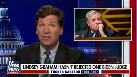 Tucker Carlson: Lindsey Graham has helped Biden reshape the federal judiciary