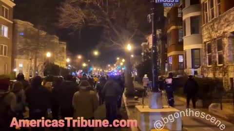 BLM standoff in DC. They threaten to burn down the city