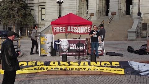 Jacob Luria speaks at Day X Denver - Free Julian Assange