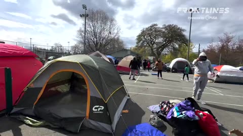 Seattle, Washington - Garfield Park has been overtaken by Illegals