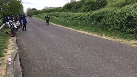 Yamaha DRZ 450 Nearly Crashed