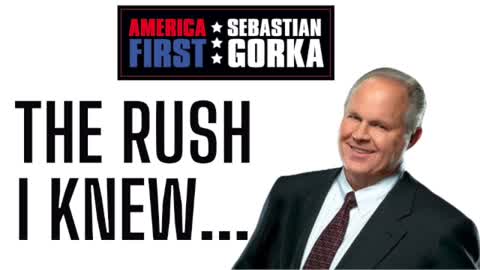 The Rush I knew...Mark Steyn on AMERICA First with Sebastian Gorka