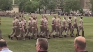 Texas A&M Corp of Cadets March in Review 2018