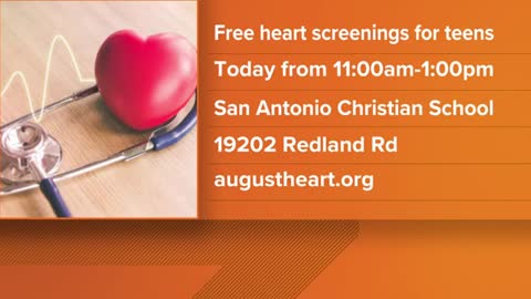 Free heart screenings happening for teens at San Antonio Christian School
