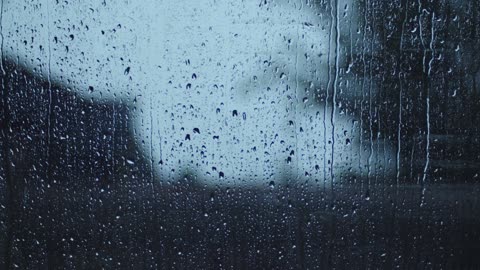 when it rains outside the window