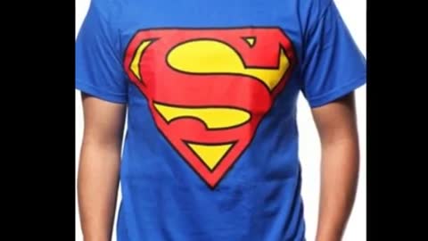 Superman Printed Maroon Colour T Shirts