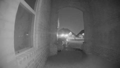 Doorbell Captures House Struck by Lightning