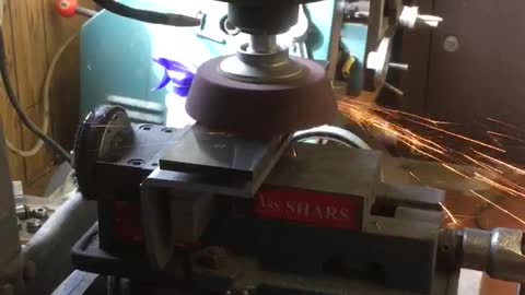 Platten surface grind