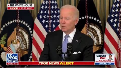 Biden on grocery shortage: "So it's a complicated world."