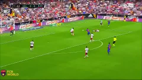 Leo Messi goal vs Valencia