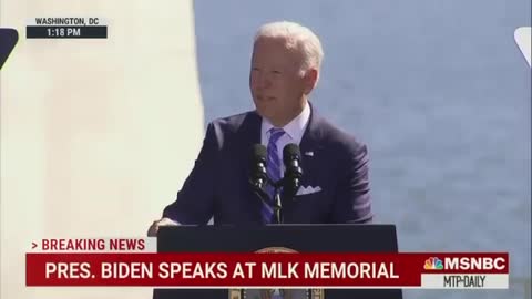 Biden: “Domestic terrorism from white supremacists, most lethal terrorist threat in the homeland.”