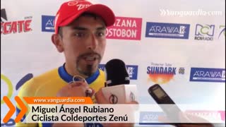 Rubiano ganó en Aguablanca y asumió el primer liderato del Clásico RCN