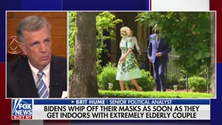 Brit Hume on Biden's Mask Wearing