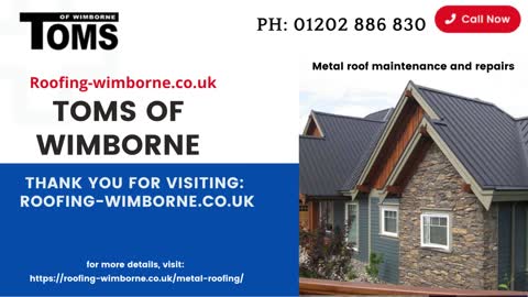 Metal Roofing Services In New Forest