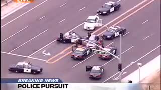 Crazy Police Pursuit... This One Could Use Some Benny Hill Music...