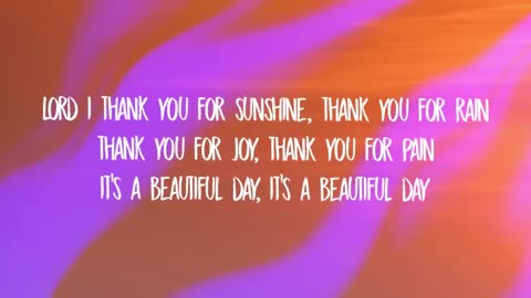 TRINIX x Rushawn - It’s A Beautiful Day (Lyrics) | lord i thank you for sunshine thank you for rain