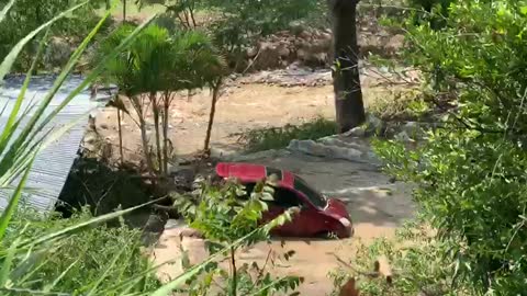 Avalancha en Piedecuesta, Santander