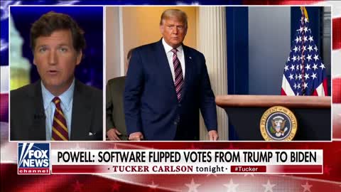 Tucker Carlson back pedals on coverage of Sydney Powell