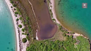Excelente filmación con drone capta la 'Polinesia' en Grecia