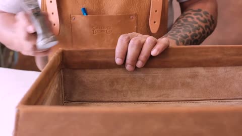 The 15" Grandfather Briefcase - How It's Made