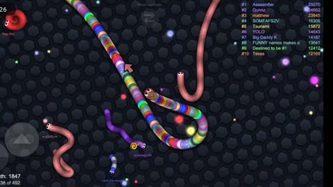 slither.io epic game play best ai mode