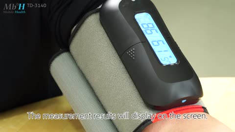 MbH Blood Pressure Monitor Bluetooth, Upper Arm Cuff, Digital BP