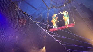 Circus on ropes