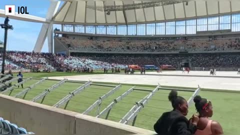 WATCH: Stadium Goes Wild As King Misuzulu Arrives For Coronation