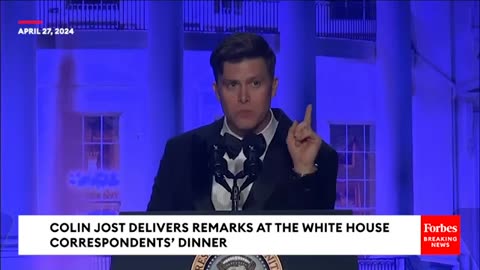 Colin Jost Roasts Biden, Trump at White House Correspondents' Dinner: Full Speech