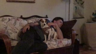 Paulie & Sleeping Dad