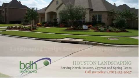 BDH Landscaping Design Service in Cypress, TX | (281) 413-9637