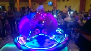 Magic Light Dancer performs In Wedding