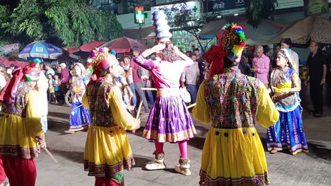 Mumbai graba dance. 2023,daya garba dance,kirtidan gadhvi garba 2023,garba dance