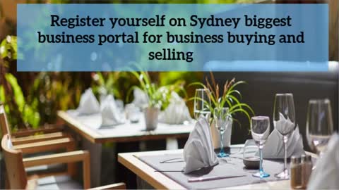 How to Buy an Existing Restaurant in Business in Sydney