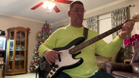 Please Come Home For Christmas Bass Cover by The Three Degrees