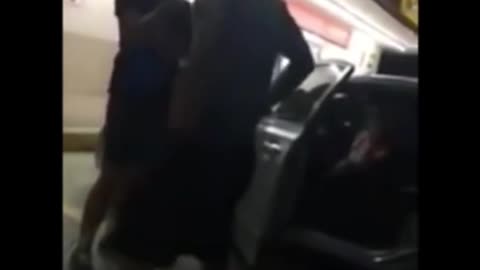 Fight In A Car Park