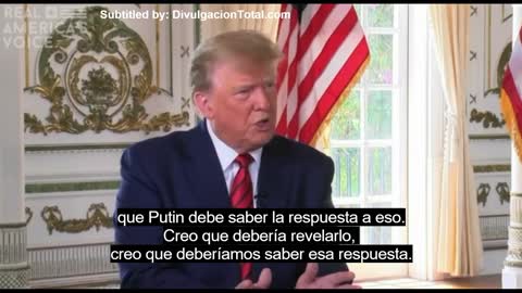 Trump urges Putin to release details of Hunter Biden business dealings - Spanish Subtitles