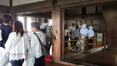 Inside Himeji Castle, Japan