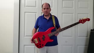 Fender Precision Bass Lyte demo 7+ minutes playing various things