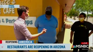 AZ Business Owner Says He's Not Putting His Elderly Mother At Risk