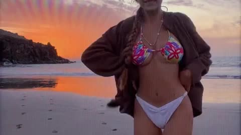 Bikini Girl on Beach