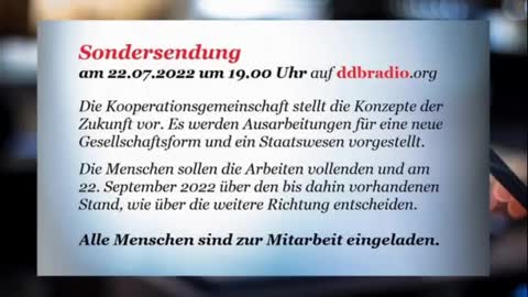 ddbradio – Sondersendung vom 22.07.2022